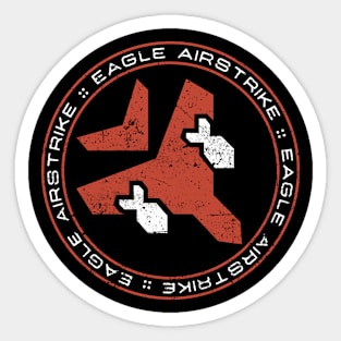 Eagle Airstrike Sticker